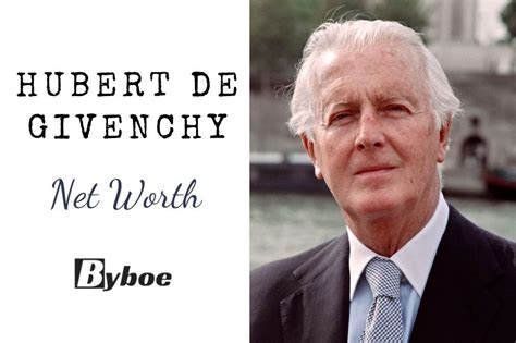 owner of givenchy net worth|Givenchy net worth.